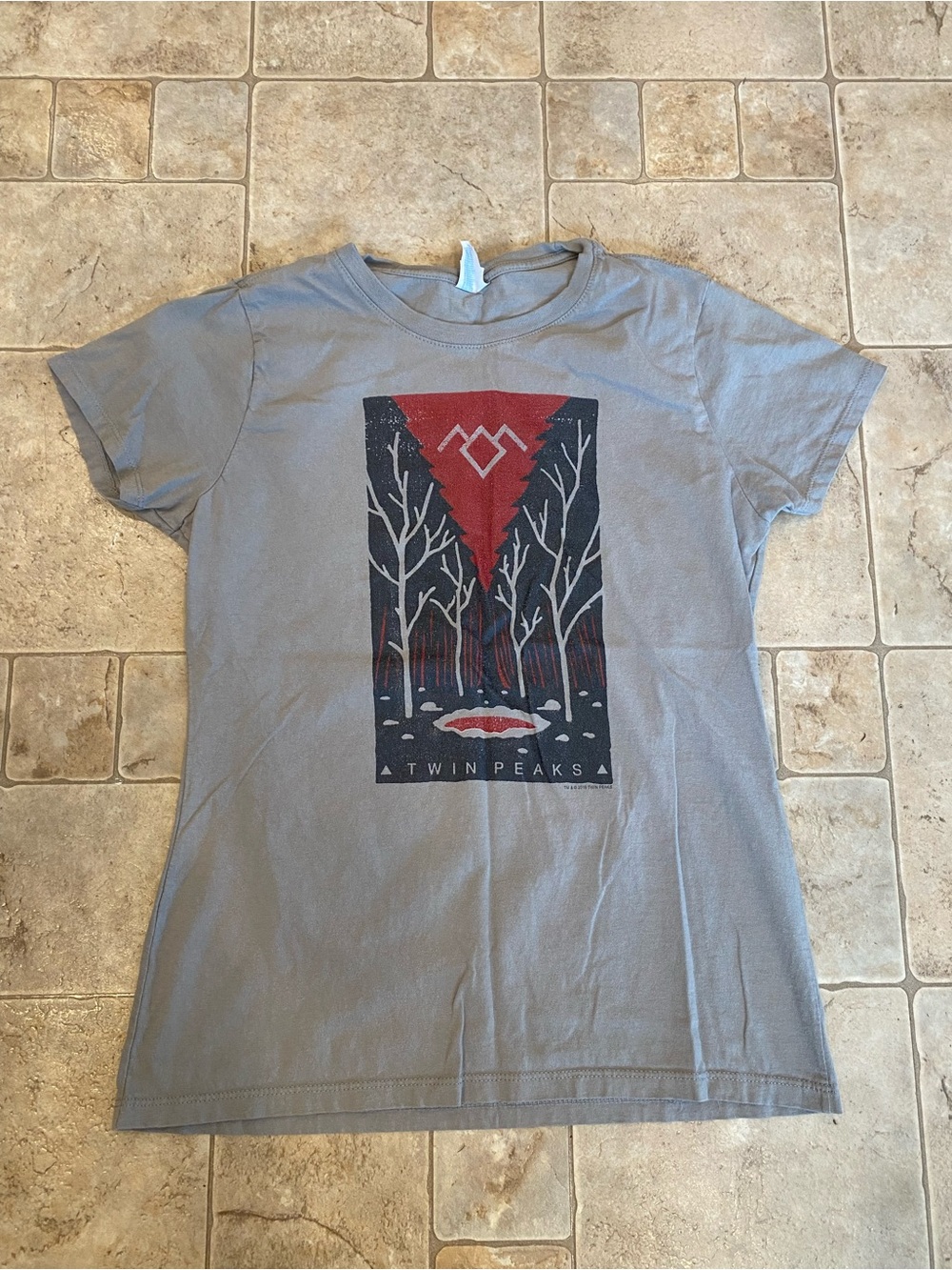 Twin Peaks Promo T Shirt 2018 Women’s Sz Small EUC